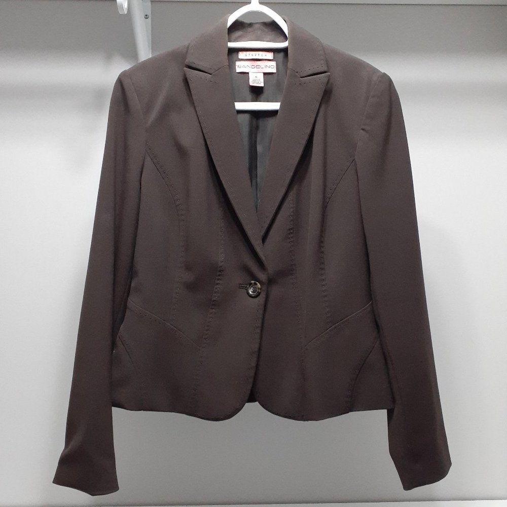 Jacket - Bandolino Brown Suit Jacket